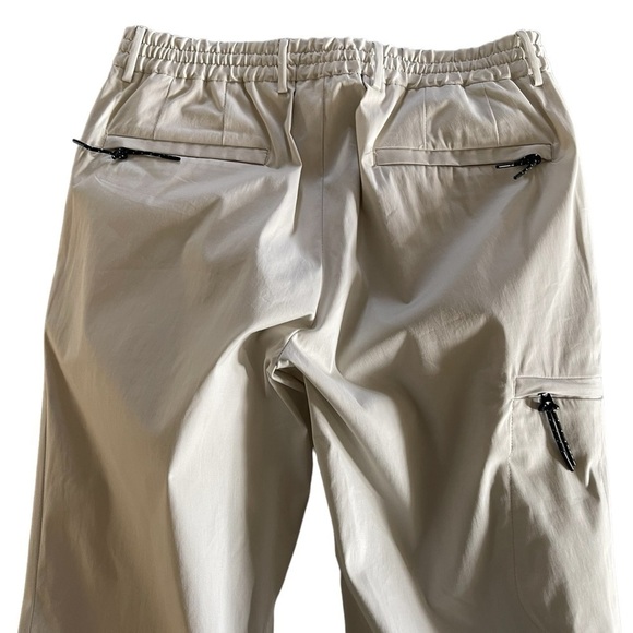 PT Torino Omega Tech Pants Zip Pockets Lightweight Elastic Waist Small - Picture 4 of 12